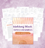 Block Topics & Resources for Grades 1-8